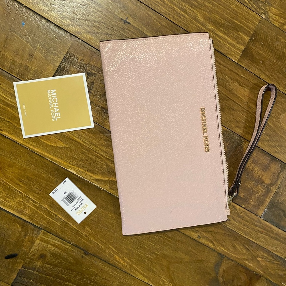 Michael Kors Pink Wristlet
